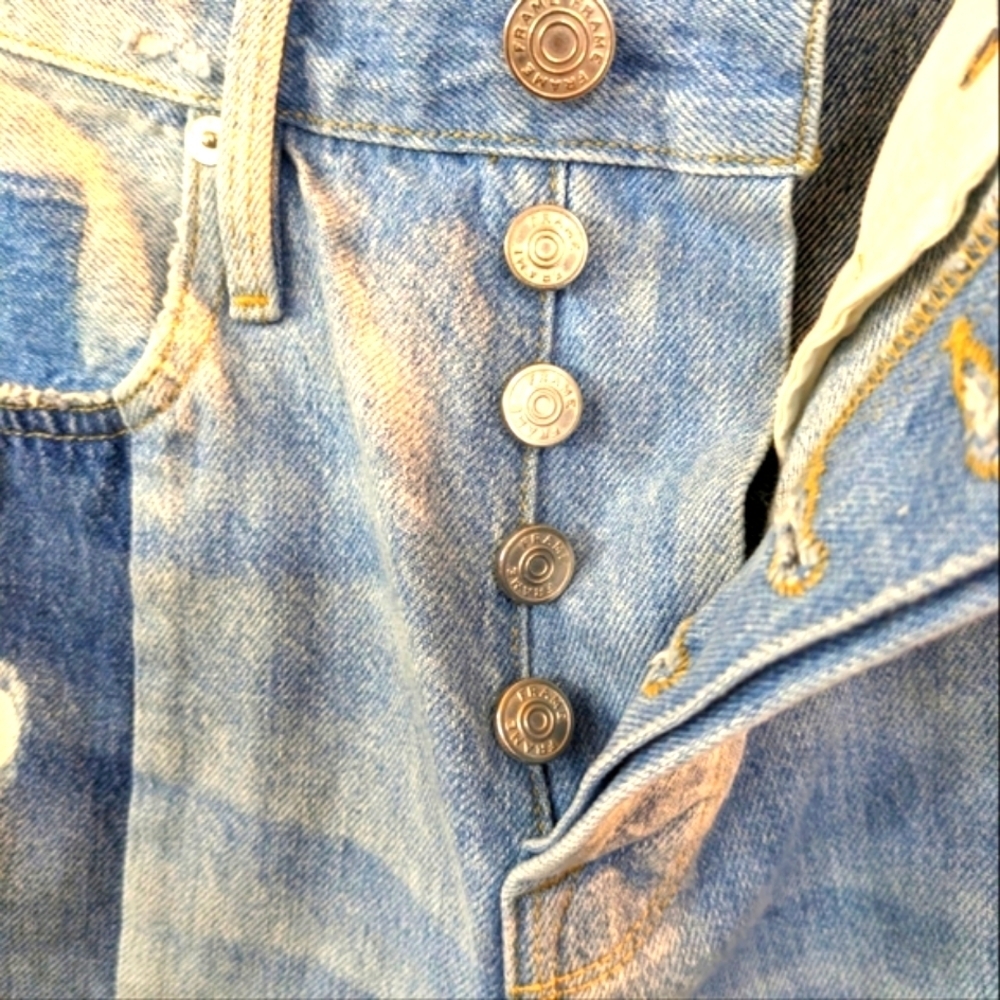 .Frame patchwork design Denim jeans...Size 26 - Picture 7 of 10